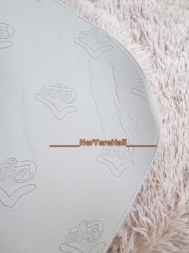Doğuş Tavşan Tüyü Bej Post Halı 80x140 cm