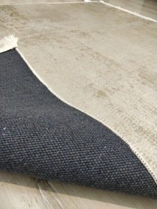 Yamalı Home Savona 3611Krem Kahve 120x165 cm Saçaklı Kilim