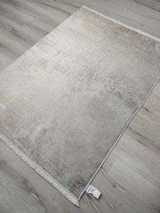 Yamalı Home Savona 3611Krem Kahve 120x165 cm Saçaklı Kilim