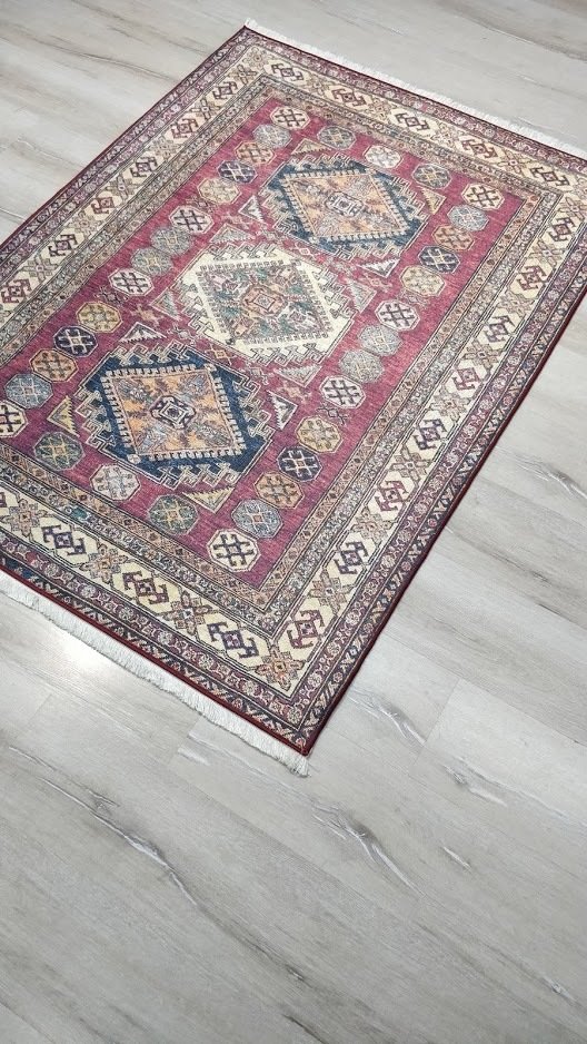 Yamalı Home Savona 3602 Bordo 120x165 cm Anadolu Kilim