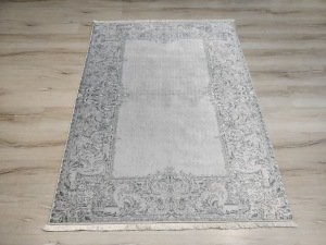 Yamalı Home Savona 3605Gri 120x165 cm Saçaklı Kilim