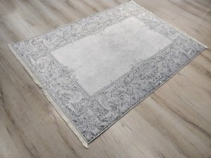 Yamalı Home Savona 3605Gri 120x165 cm Saçaklı Kilim