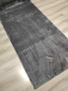 Yamalı Home Yapay Kuzu Post Kesme Yolluk Gri 80 cm