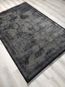 Eko Halı Anatolia ANT02 A.Gri Klasik Desenli Modern Halı 155x230 cm