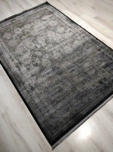 Eko Halı Anatolia ANT02 A.Gri Klasik Desenli Modern Halı 155x230 cm