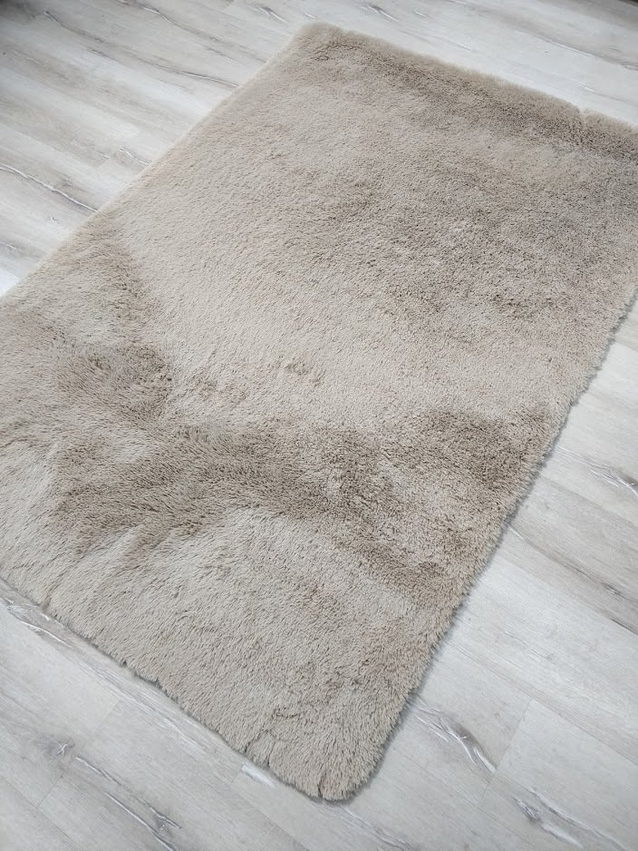 YamalıHome Tavşan Tüyü Açık Kahve 120x180 cm Peluş Post Halı