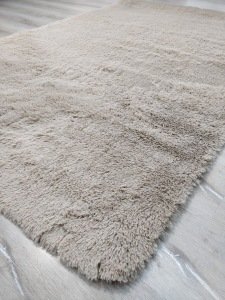 YamalıHome Tavşan Tüyü Açık Kahve 120x180 cm Peluş Post Halı