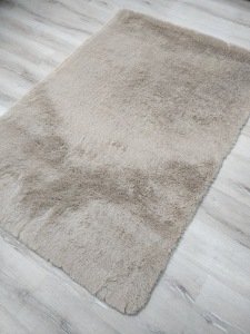 YamalıHome Tavşan Tüyü Açık Kahve 120x180 cm Peluş Post Halı