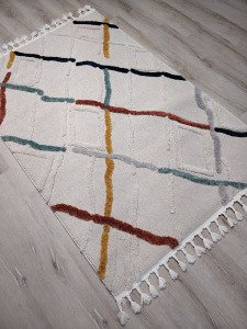 Eko Halı Terazzo TRZ03 Multy İskandinav Halı 120x180 cm