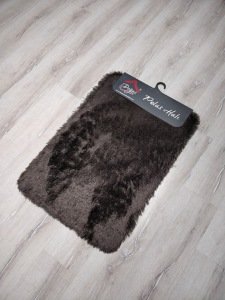 Doğuş Peluş Tavşan Tüyü KTKAHVE 2Li Klozet Takımı