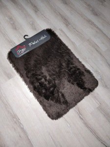 Doğuş Peluş Tavşan Tüyü KTKAHVE 2Li Klozet Takımı
