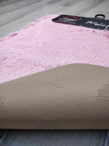 Doğuş Peluş Tavşan Tüyü KTPEMBE 2Li Klozet Takımı