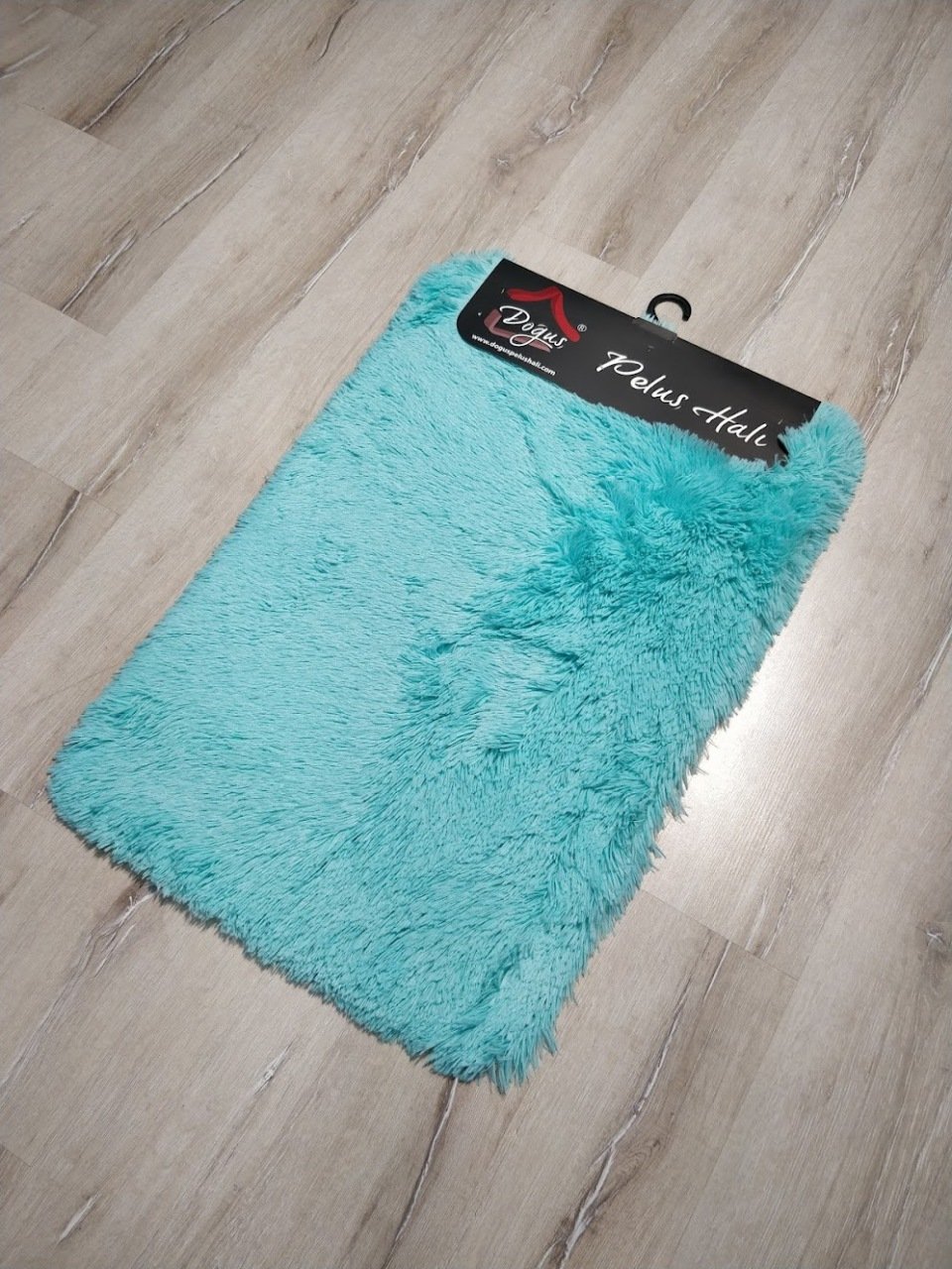 Doğuş Peluş Tavşan Tüyü KTMAVİ 2Li Klozet Takımı