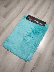 Doğuş Peluş Tavşan Tüyü KTMAVİ 2Li Klozet Takımı