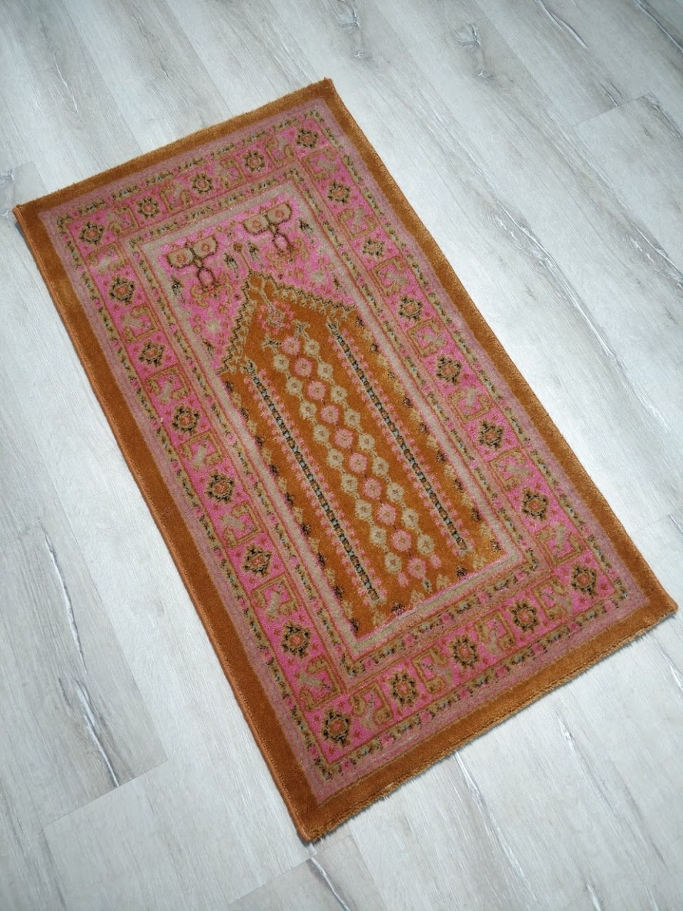 Halı Sarayı Asya Sonat Namazlık Seccade 10503TP7 Turuncu 65x115 cm