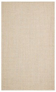 Eko Halı Brooklyn BRK01 Krem Gri Hasır Görünümlü Kaymaz Kilim 80x150 cm