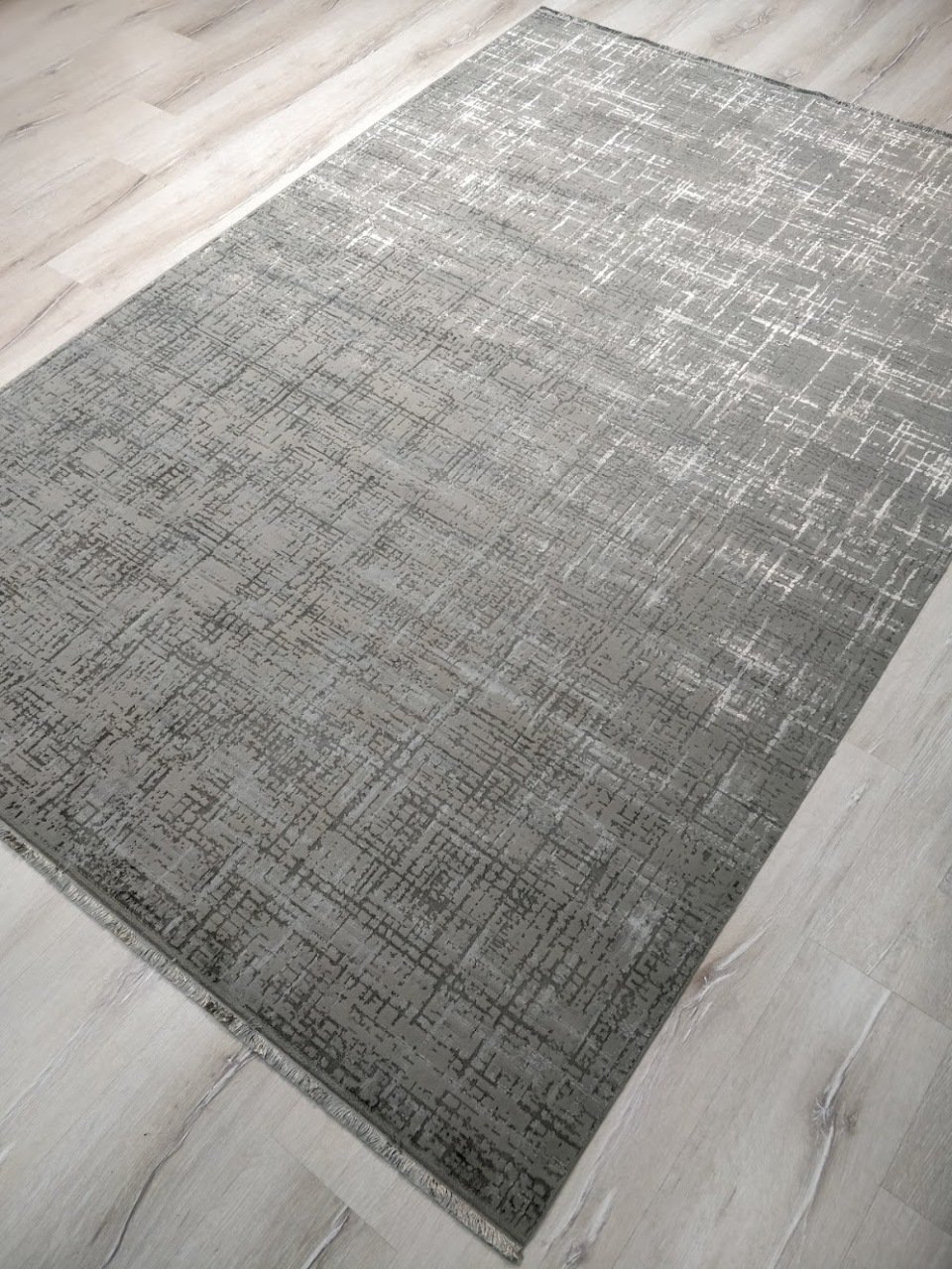 Eko Halı Torino TOR03 Gri İnce Salon Halısı 160x230 cm