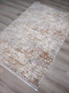 Yamalı Home Sunrise 401S 120x180 cm Püsküllü Yıkanabilir Halı