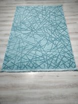 Yhome Luxor 2727Mavi 160x230 cm Saçaklı Salon Halısı