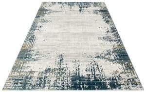 Eko Halı Como CM17 Krem Marine Modern Halı 160X230 cm