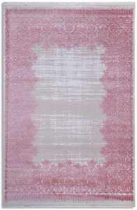 Yhome Luxor 2727Pembe 160x230 cm Saçaklı Salon Halısı