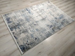 Eko Halı Lagos LGS09 Krem Mavi Salon Halısı 160x230 cm