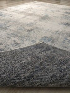 Eko Halı Lagos LGS09 Krem Mavi Salon Halısı 160x230 cm