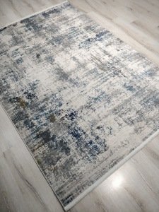 Eko Halı Lagos LGS09 Krem Mavi Salon Halısı 160x230 cm