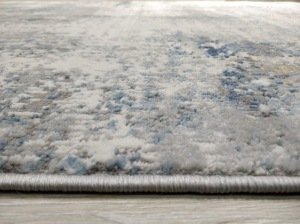 Eko Halı Lagos LGS09 Krem Mavi Salon Halısı 160x230 cm