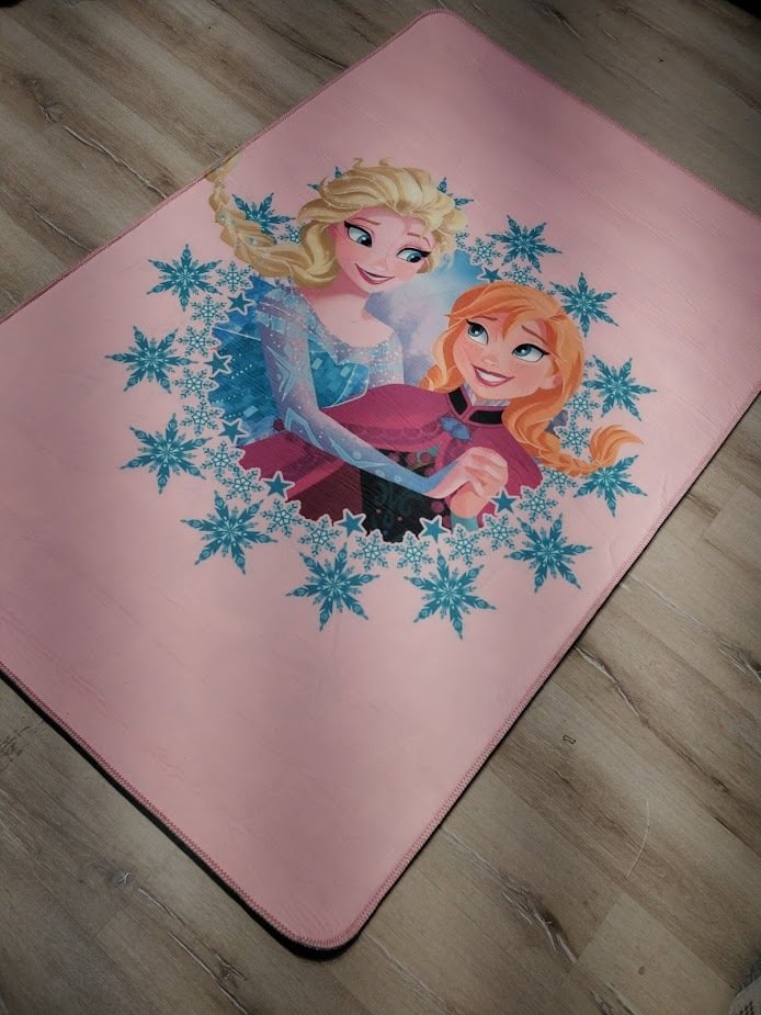 Disneyland Frozen Çocuk Halısı Frozen03Pembe 120x180 cm