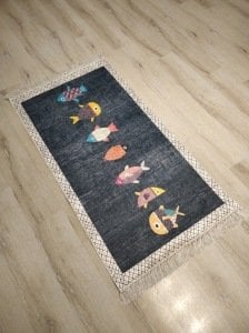 YamalıHome Style M1516-80X150-Mutfak Baskı Kilim 80x150 cm