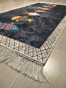 YamalıHome Style M1516-80X150-Mutfak Baskı Kilim 80x150 cm