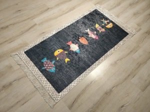 YamalıHome Style M1516-80X150-Mutfak Baskı Kilim 80x150 cm