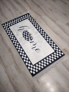 YamalıHome Style M1514-80X150-Mutfak Baskı Kilim 80x150 cm