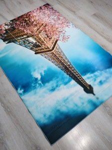 Foto Baskılı Halı Artist ParisÇiçek 120x180 CM