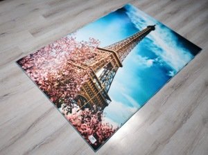 Foto Baskılı Halı Artist ParisÇiçek 120x180 CM