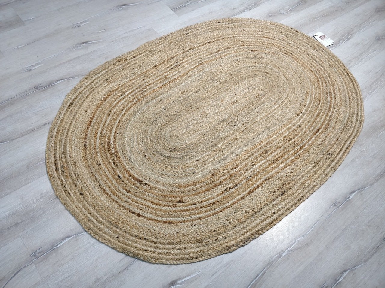 Eko Halı JUNO ECH 01E NATURAL El Dokuma Naturel Jüt Hasır Halı 120X180 cm