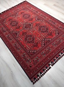 Eko Halı Buhari BHR05RED Bordo Lacivert 160x230 cm
