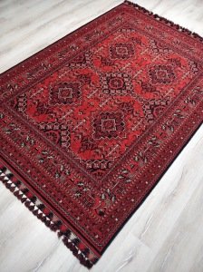 Eko Halı Buhari BHR05RED Bordo Lacivert 160x230 cm