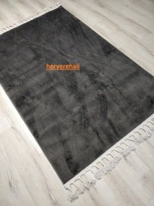 Eko Halı Urban URB02 Siyah Kilim Desenli Halı 120x180 cm