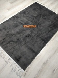 Eko Halı Urban URB02 Siyah Kilim Desenli Halı 120x180 cm