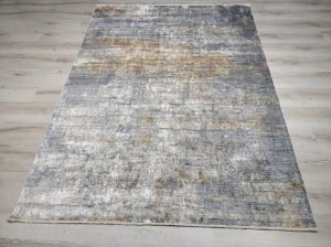 Yamalı Home Tuğra Velvet 1730Gri Bej 160x230 cm Zarif Halı