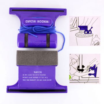 Çift Taraflı Mıknatıslı Çift Cam Sileceği Window Wizard