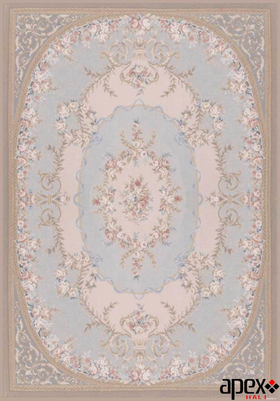 Yamalı Home Halı Patina 3311Mavi 80x150cm