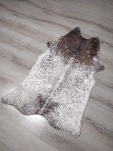 Yamalı Home İnci Halı 003Kahve Yapay Dana Post 70x105 cm