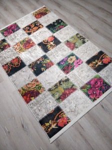 EKO HALI SIESTA NEO SNO 201 CREAM 120X180 CM RENKLİ  KİLİM