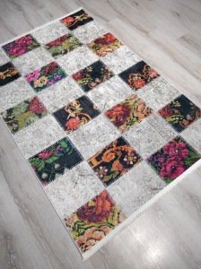 EKO HALI SIESTA NEO SNO 201 CREAM 120X180 CM RENKLİ  KİLİM