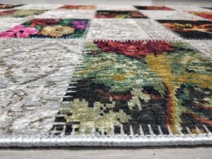 EKO HALI SIESTA NEO SNO 201 CREAM 120X180 CM RENKLİ  KİLİM