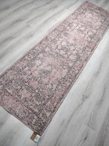 Türkmen Halı Vintage Mood 3201A Pudra 80x300 cm Kilim