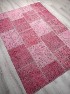 Türkmen Halı Vintage Mood 3205A Fuşya 160x230 cm Kilim